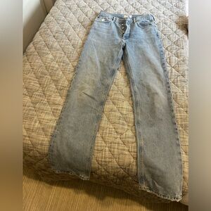 Agolde straight leg jeans
